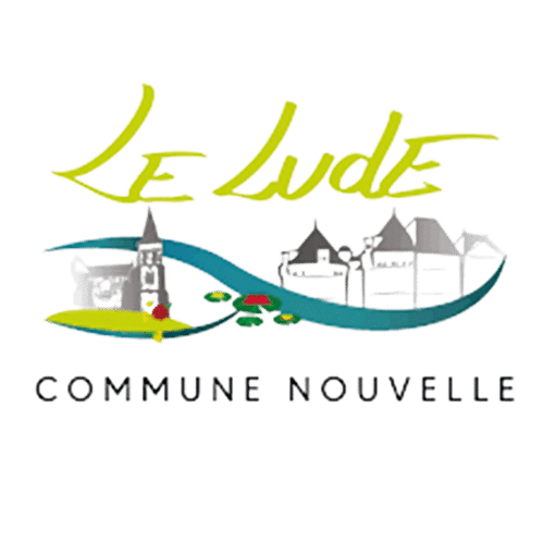 Logo ville de Le Lude - cliente Utopia