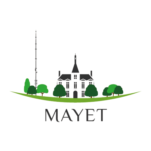 Logo ville de Mayet - cliente Utopia