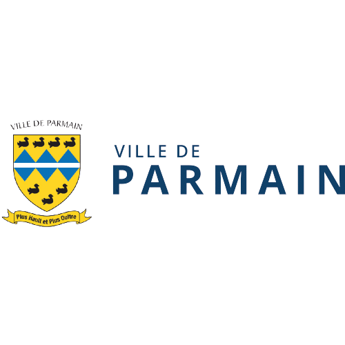 Logo ville de Parmain - cliente Utopia