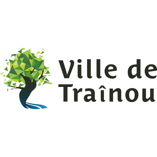 Logo ville de Trainou - cliente Utopia